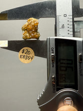 Load image into Gallery viewer, Hessonite Garnet Cluster on Matrix – Thumbnail Collector Specimen from Pakistan | High-Grade Orange-Red Garnet Crystals