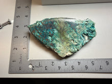Load image into Gallery viewer, 4” Polished Native Copper in Chrysocolla — Display Specimen (Indonesia)