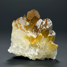 Load image into Gallery viewer, Golden Iron-Stained Himalayan Quartz Cluster | Pakistan | Collector Display Specimen