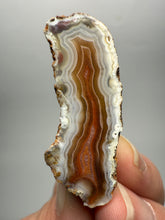 Load image into Gallery viewer, Polished Malawi Agate Half – High-Grade African Banded Agate Display Specimen