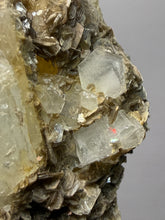 Load image into Gallery viewer, Premium Aquamarine with Mica on Matrix
Collector Mineral Specimen – Nagar Valley, Pakistan