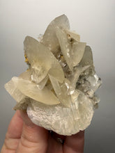 Load image into Gallery viewer, Silvery Bladed “Rose” Calcite Cluster – Yaogangxian Mine, Hunan, China