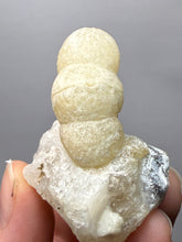 Load image into Gallery viewer, Rare Botryoidal Yellow Fluorite on Quartz Matrix Collector Mineral Specimen – Maharashtra, India