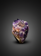 Load image into Gallery viewer, Premium Hematite-Phantom Deep Magenta Ametrine Cluster | Deccan Traps, India | Collector Mineral Specimen