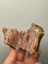 Load image into Gallery viewer, “Goblin Chalcedony” Pink & Orange Druzy Botryoidal Stalactites — Tichka Massif, High Atlas, Morocco