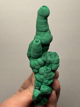Load image into Gallery viewer, 5.5” High-Grade Malachite Stalactite “Cave” Formation | DR Congo | Mineral Collector Specimen