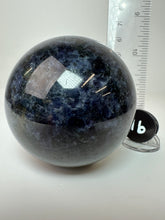 Load image into Gallery viewer, Iolite with Gemmy Inclusions Sphere • from Brazil
