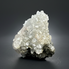 Load image into Gallery viewer, Druzy Chalcedony Stalactite with Druzy Clear Apophyllite & Optical Calcite | Maharashtra, India