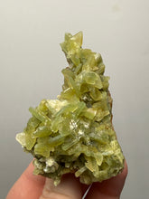 Load image into Gallery viewer, High-Grade Green Heulandite on Peach Stilbite Crystal Cluster | Deccan Traps, Maharashtra, India | Collector Mineral Specimen