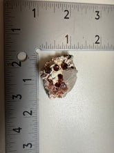 Load image into Gallery viewer, High-Grade Naturally Faceted Red Spessartine Garnet on Matrix — Skardu, Pakistan