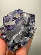 Load image into Gallery viewer, High-Grade “Tanzanite” Fluorite Cluster — Quan Zhou, Yongchun County, Fujian, China | Collector Mineral Specimen