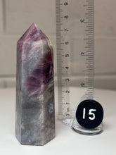 Load image into Gallery viewer, Blue Rose Quartz Obelisk Tower from Brazil • High Grade