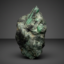 Load image into Gallery viewer, Emerald Variety Green Beryl on Matrix | Northern Bahia, Brazil | Collector Mineral Display Specimen
