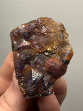 Load image into Gallery viewer, Premium Hematite-Phantom Deep Magenta Ametrine Cluster | Deccan Traps, India | Collector Mineral Specimen