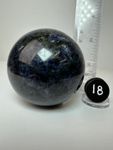 Load image into Gallery viewer, Iolite with Gemmy Inclusions Sphere • from Brazil