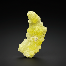 Load image into Gallery viewer, Vibrant Yellow Brucite Thumbnail Mineral Specimen | Collector Crystal from Killa Saifullah District in Balochistan Province, Pakistan