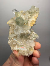 Load image into Gallery viewer, Chlorite-Included Quartz Cluster (Green Phantom Quartz) – Pakistan Mineral Specimen