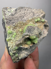 Load image into Gallery viewer, High-Grade Green Wavellite Collectors Specimen - Radiating Botryoidal Crystal Formation - Arkansas, USA