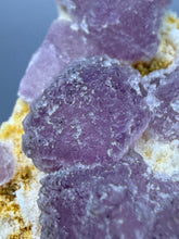 Load image into Gallery viewer, Etched Botryoidal Lavender Fluorite on Quartz Matrix Collector Mineral Specimen — Hunan, China
