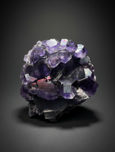 Load image into Gallery viewer, High-Grade “Tanzanite” Fluorite Cluster — Quan Zhou, Yongchun County, Fujian, China | Collector Mineral Specimen