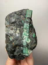 Load image into Gallery viewer, Emerald Variety Green Beryl on Matrix | Northern Bahia, Brazil | Collector Mineral Display Specimen