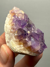Load image into Gallery viewer, Premium Hematite-Phantom Deep Magenta Ametrine Cluster | Deccan Traps, India | Collector Mineral Specimen