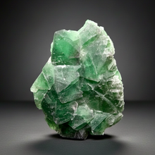 Load image into Gallery viewer, Green Cubic Fluorite — Yiwu, Jinhua, Zhejiang, China (Collector Specimen)