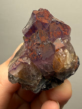 Load image into Gallery viewer, Premium Hematite-Phantom Deep Magenta Ametrine Cluster | Deccan Traps, India | Collector Mineral Specimen