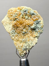 Load image into Gallery viewer, Hessonite Garnet Cluster on Matrix – Natural Collector Specimen from Pakistan | High-Grade Orange-Red Garnet Crystals