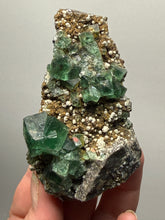 Load image into Gallery viewer, Rare Tenebrescent Color-Changing Cubic Fluorite | Hidden Forest Pocket — Diana Maria Mine, Frosterley, Weardale, County Durham, England