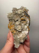 Load image into Gallery viewer, Silvery Bladed “Rose” Calcite Cluster – Yaogangxian Mine, Hunan, China