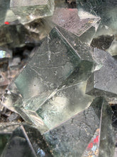 Load image into Gallery viewer, Rare Tenebrescent Color-Changing Cubic Fluorite | Hidden Forest Pocket — Diana Maria Mine, Frosterley, Weardale, County Durham, England
