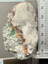 Load image into Gallery viewer, Apophyllite on Red & Green Heulandite – Deccan Traps, Maharashtra, India