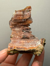 Load image into Gallery viewer, “Goblin Chalcedony” Pink & Orange Druzy Botryoidal Stalactites — Tichka Massif, High Atlas, Morocco