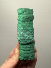 Load image into Gallery viewer, 4.6” High-Grade Malachite Stalactite Botryoidal “Cave” Formation | DR Congo | Mineral Collector Specimen
