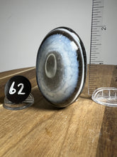 Load image into Gallery viewer, Lingam - Blue Opal with Chalcedony from India