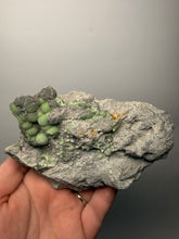 Load image into Gallery viewer, High-Grade Green Wavellite Collectors Specimen - Radiating Botryoidal Crystal Formation - Arkansas, USA