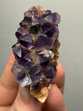 Load image into Gallery viewer, Premium Hematite-Phantom Deep Magenta Ametrine Cluster | Deccan Traps, India | Collector Mineral Specimen