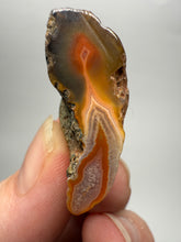 Load image into Gallery viewer, Polished Malawi Agate Half – High-Grade African Banded Agate Display Specimen