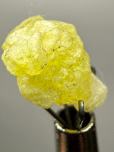 Load image into Gallery viewer, Vibrant Yellow Brucite Thumbnail Mineral Specimen | Collector Crystal from Killa Saifullah District in Balochistan Province, Pakistan