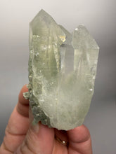 Load image into Gallery viewer, Chlorite-Included Faden Quartz Cluster (Green Phantom Quartz) | Pakistan Mineral Specimen
