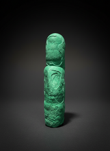 Load image into Gallery viewer, 3.7” Druzy Malachite & Stalactite — Botryoidal Cave Formation | DR Congo | Collector Mineral Specimen