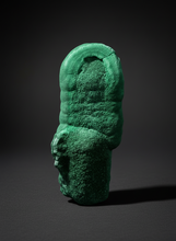 Load image into Gallery viewer, 3” Druzy Malachite Stalactites — Botryoidal Cave Formation | DR Congo | Collector Mineral Specimen