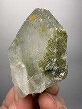 Load image into Gallery viewer, Chlorite-Included Faden Quartz Cluster (Green Phantom Quartz) | Pakistan Mineral Specimen