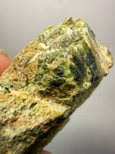 Load image into Gallery viewer, Gemmy Green Garnet on Matrix – Pakistan Collector Specimen
