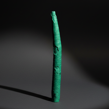 Load image into Gallery viewer, 7.5” Druzy Malachite Stalactite — Botryoidal “Cave” Formation | DR Congo | Collector Mineral Specimen