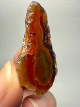 Load image into Gallery viewer, Polished Malawi Agate Half – High-Grade African Banded Agate Display Specimen