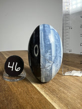Load image into Gallery viewer, Lingam - Blue Opal with Chalcedony from India