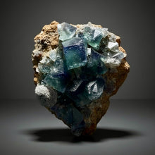 Load image into Gallery viewer, Rare Tenebrescent Color-Changing Cubic Fluorite | Hidden Forest Pocket — Diana Maria Mine, Frosterley, Weardale, County Durham, England