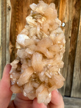 Load image into Gallery viewer, High-Grade Orange Heulandite on Matrix — Maharashtra, India | Zeolite Cluster Specimen